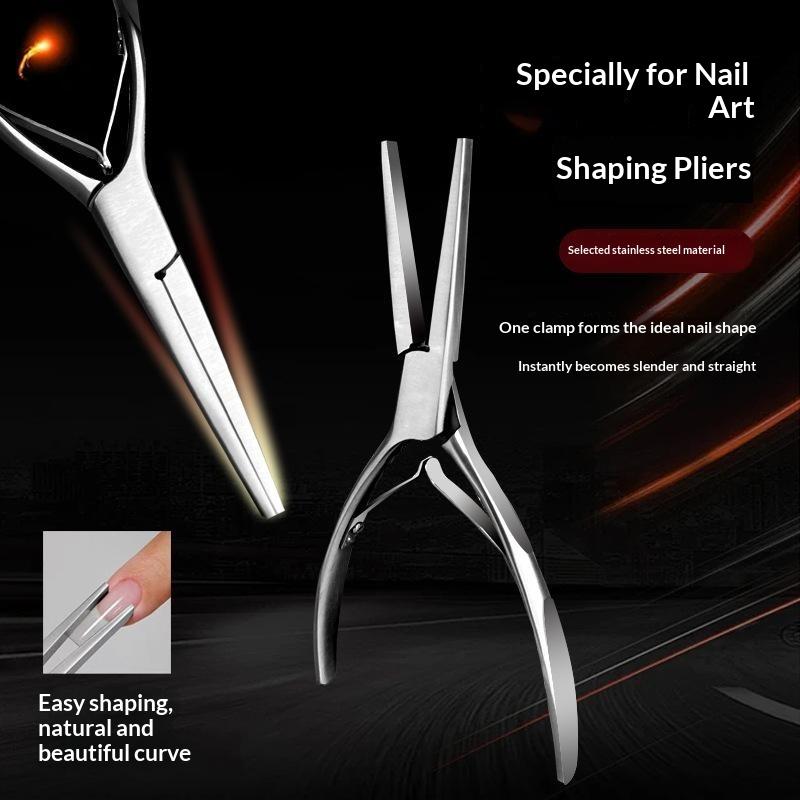 Nail Extension Tips - كماشة لتشكيل الأظافر الأكريليكية، مصنوعة من