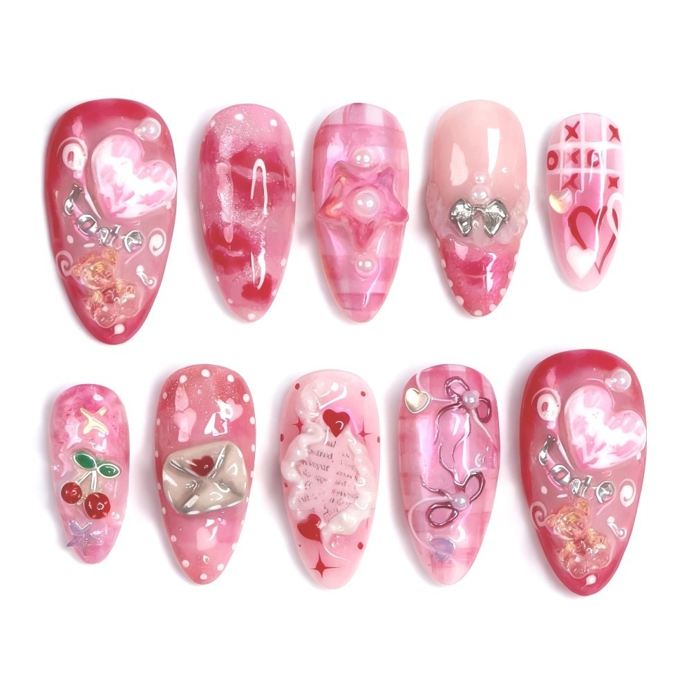 Nail Extension Tips - 30 قطعة من أظافر الاصطناعية الأنيقة