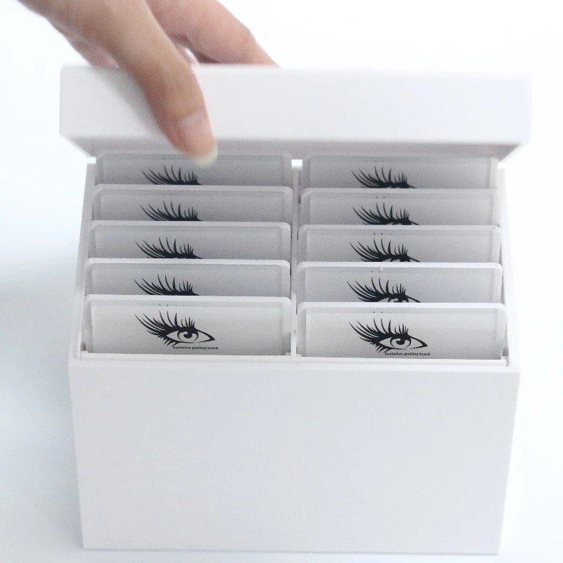Beauty Makeup Organizer - صندوق تخزين رموش اكريليك 10 طبقات