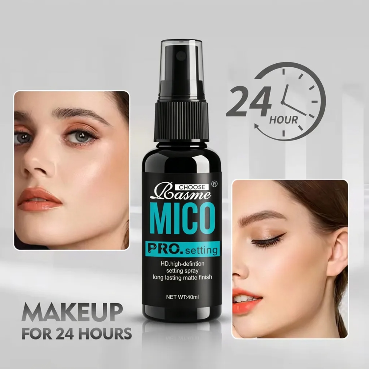 Makeup Fixing Mist - اختاري رذاذ مكياج راسمي ميكو طويل