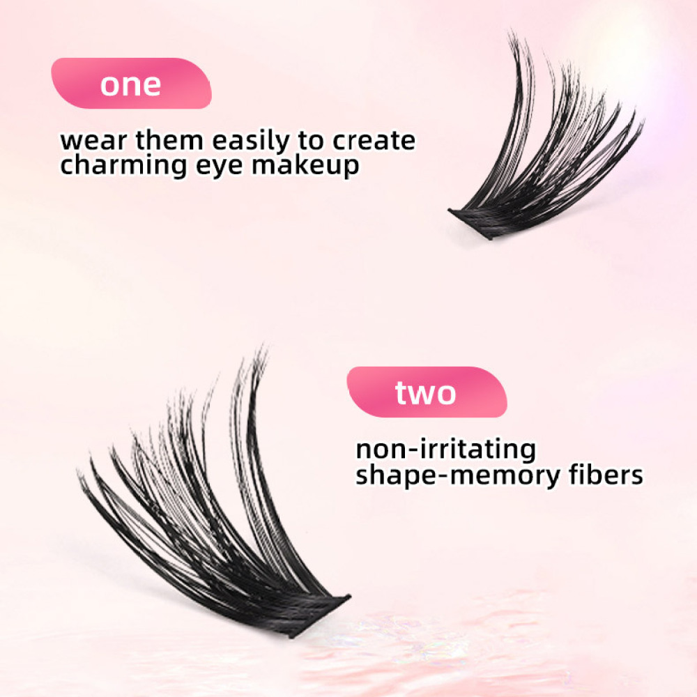 Beauty Makeup Looks - مجموعة تمديد الرموش الصناعية للتركيب الذاتي