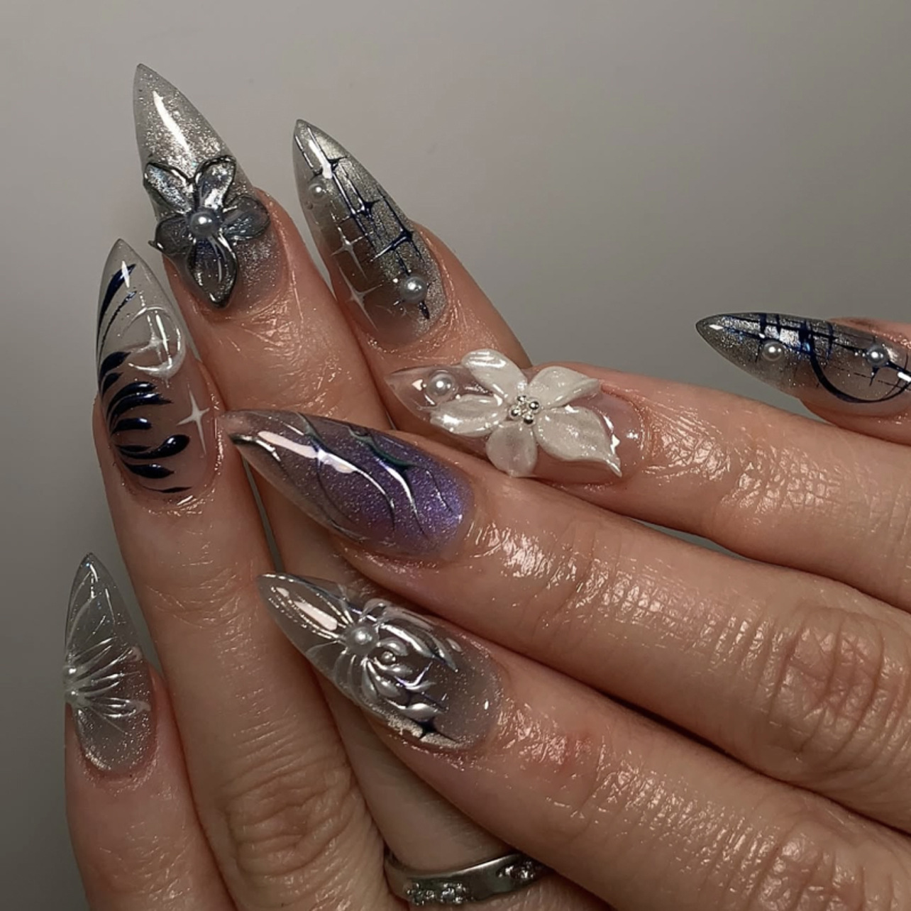 24 قطعة أظافر صناعية لاصقة بال - مراجعة Nail Extension Tips وسعره
