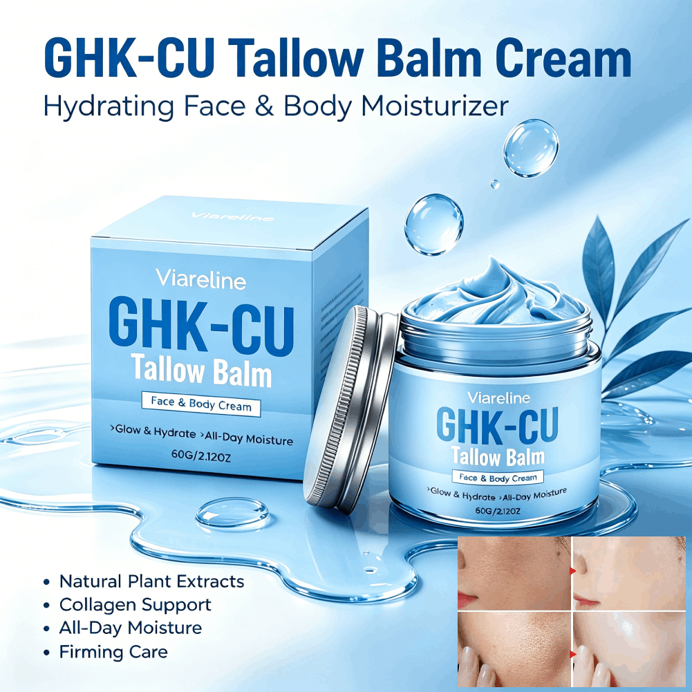 كريم مرطب GHK-CU بالببتيد النح - مراجعة Beauty Glazed Makeup وسعره