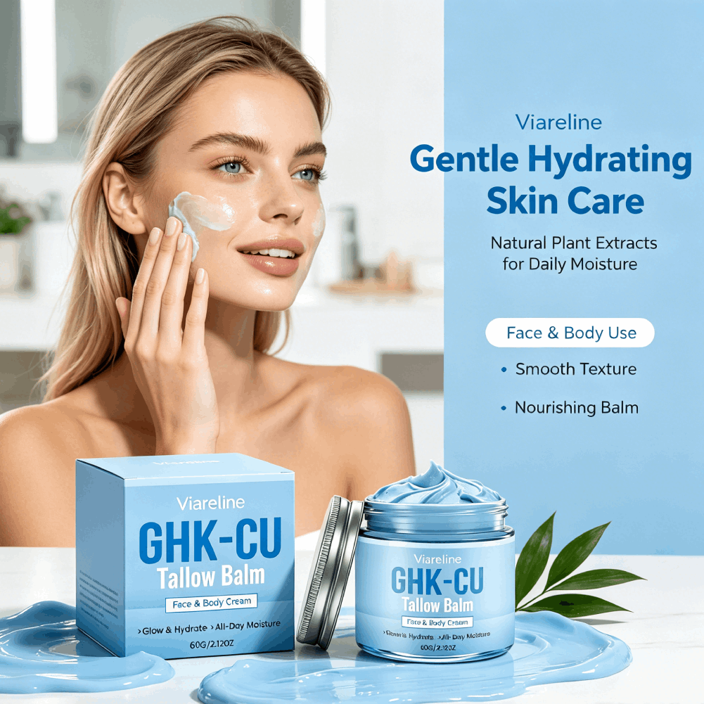 كريم مرطب GHK-CU بالببتيد النح - مراجعة Beauty Glazed Makeup وسعره