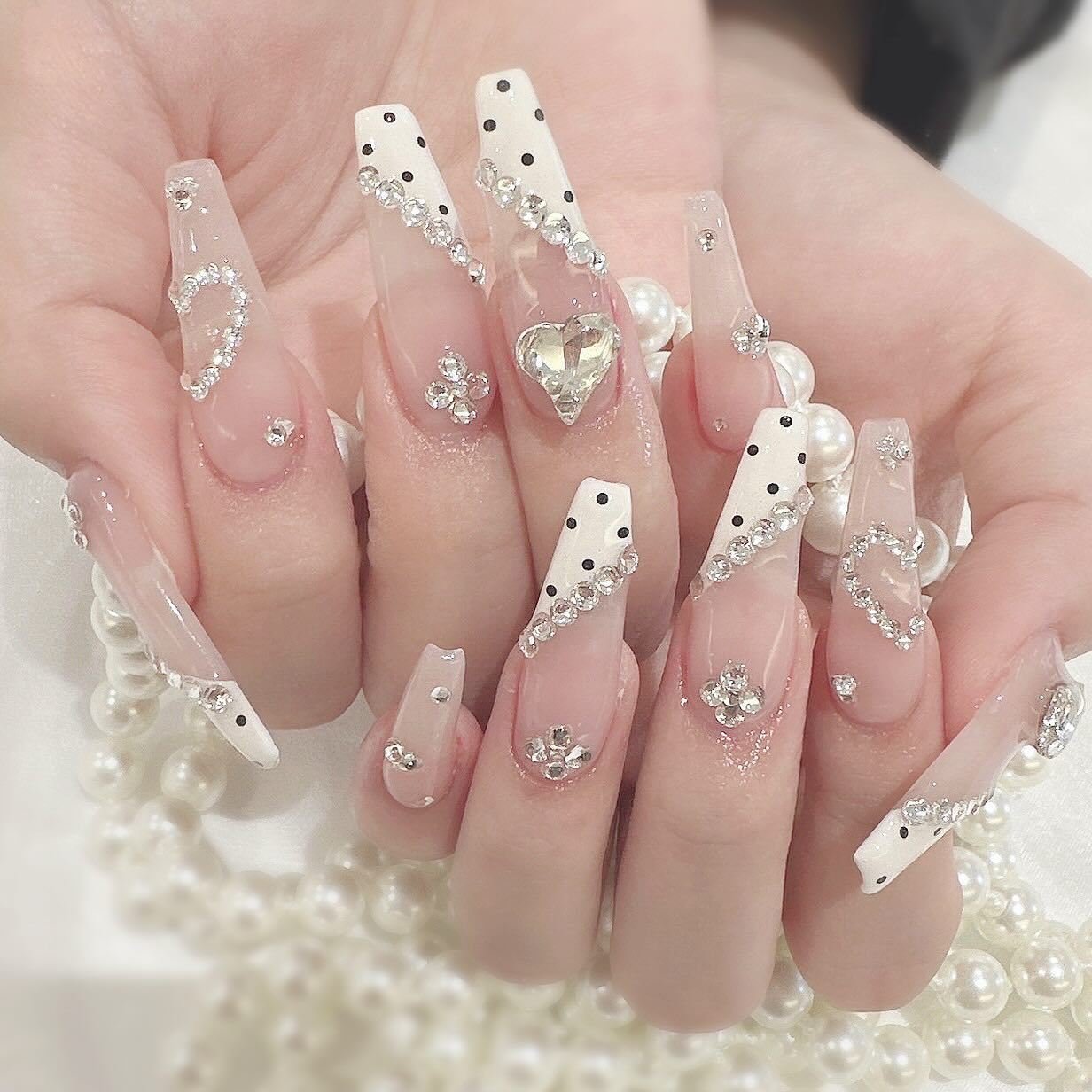 24 قطعة من أظافر الستيليتو الط - مراجعة Nail Extension Tips وسعره