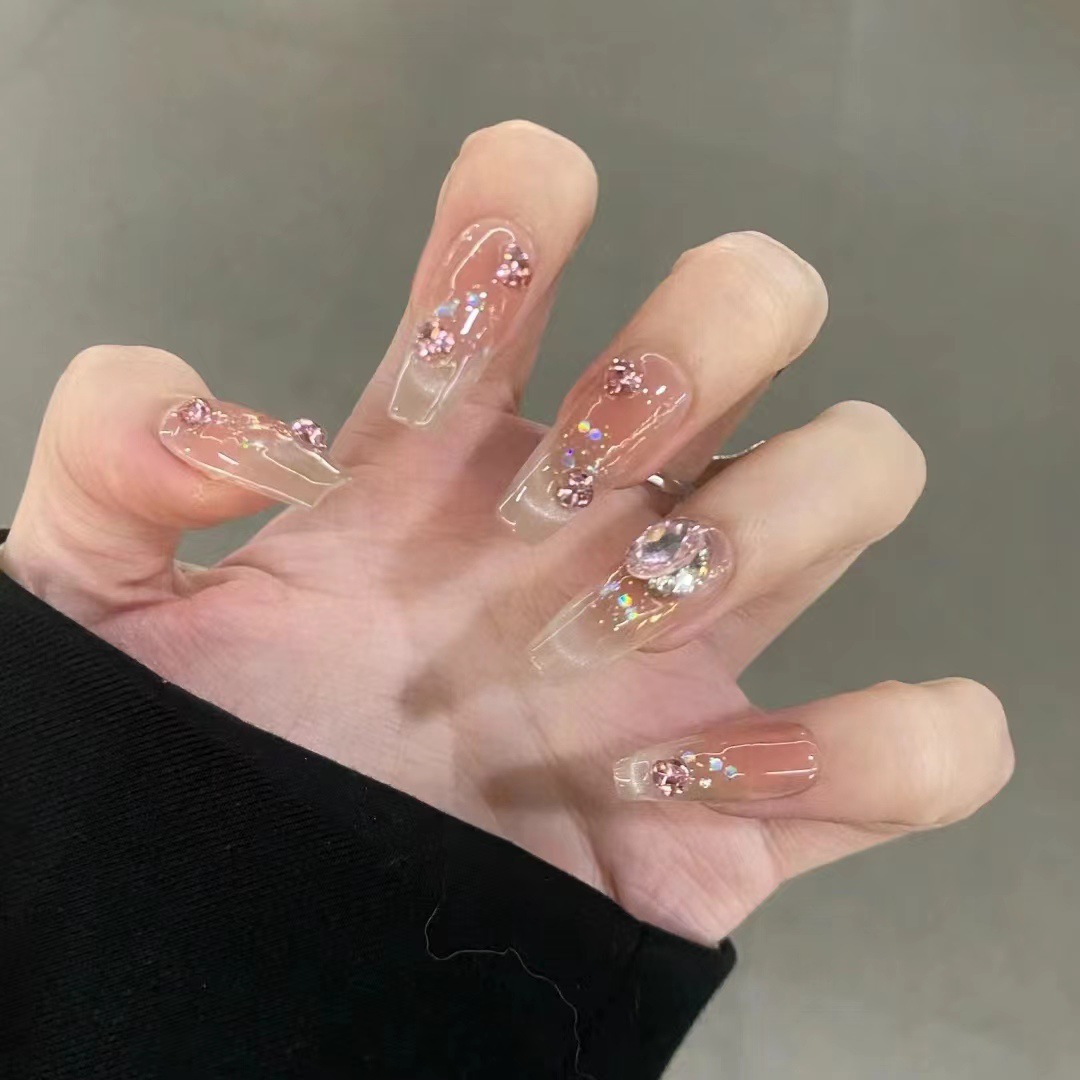 24 قطعة من أظافر الستيليتو الط - مراجعة Nail Extension Tips وسعره