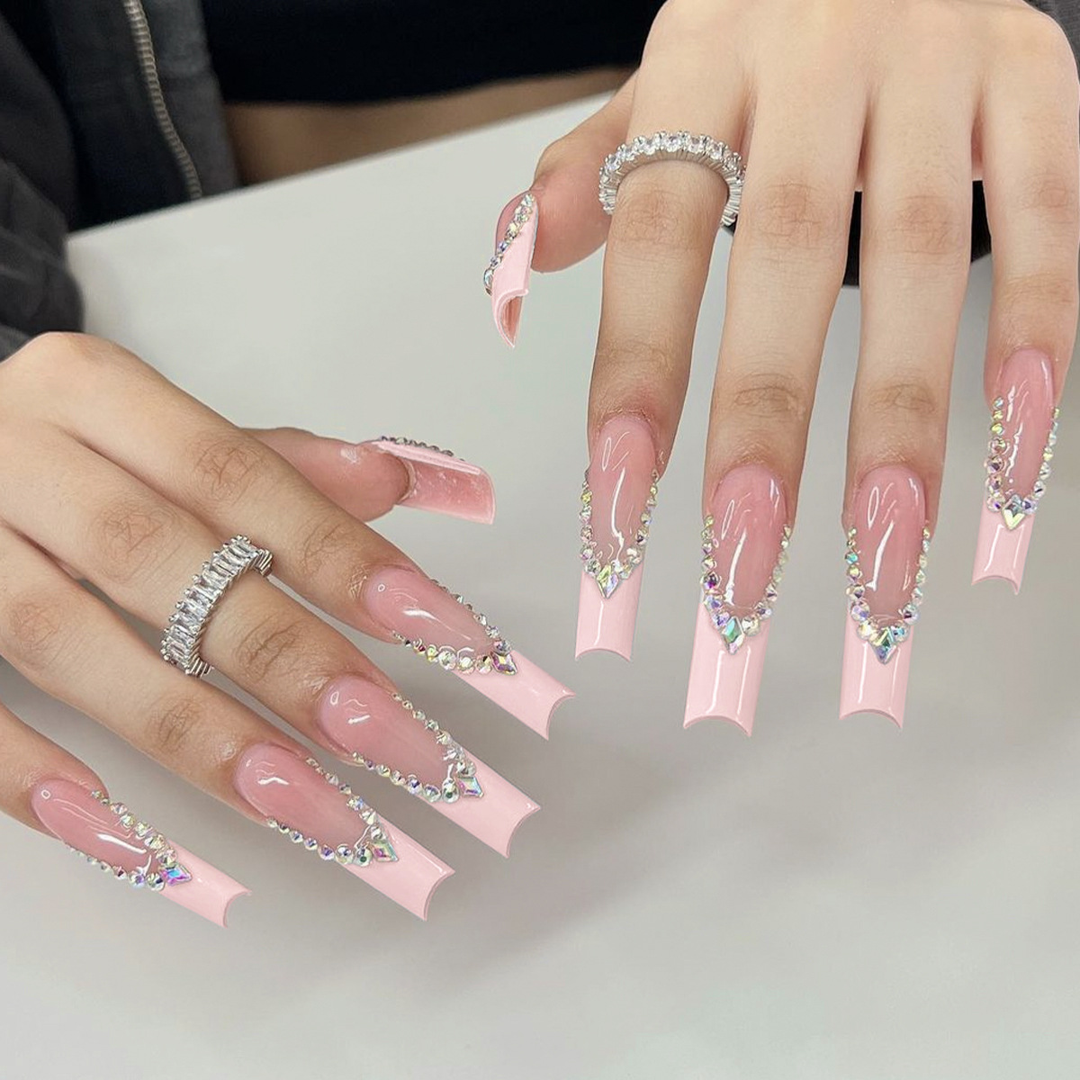 24 قطعة طويلة الباليه الأظافر  - مراجعة Nail Extension Tips وسعره