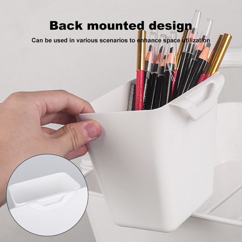 2/1 قطعة تخزين معلق دلو عربة ا - مراجعة Beauty Makeup Organizer وسعره