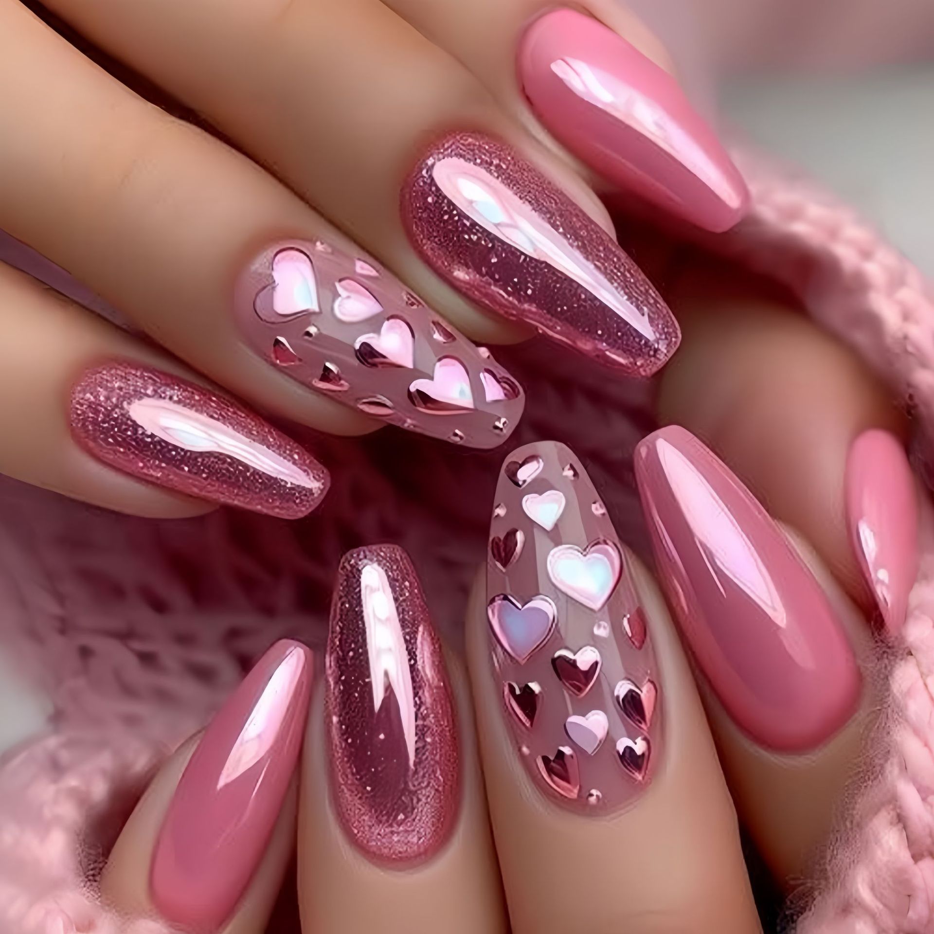 أظافر صناعية متوسطة الطول بتصم - مراجعة Nail Extension Tips وسعره